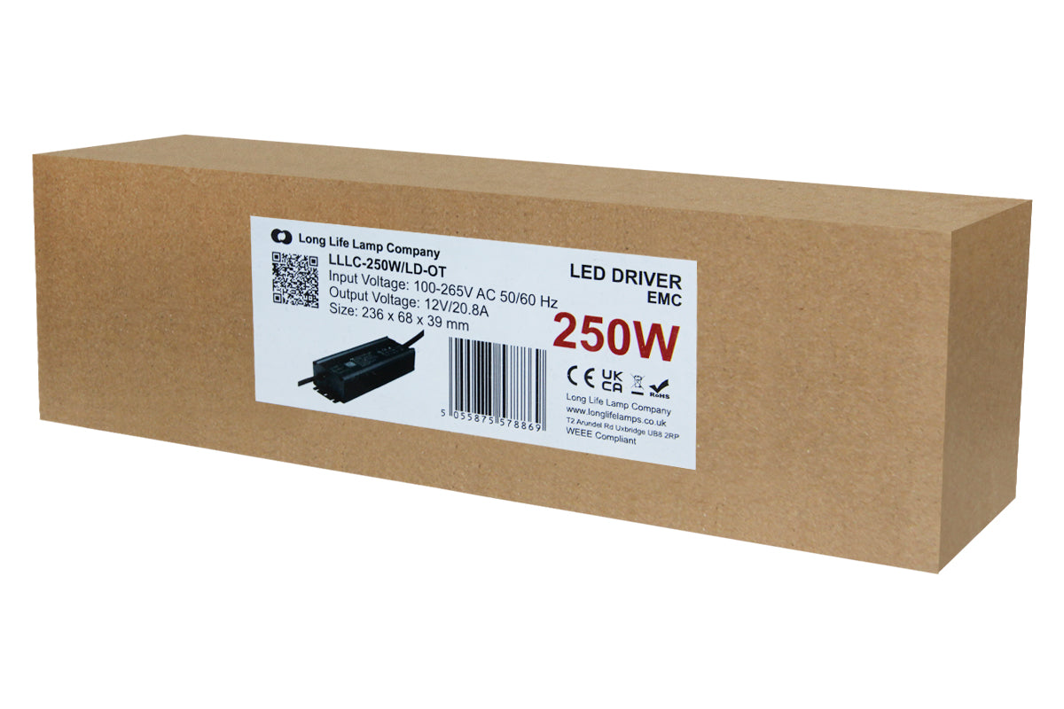 LED Driver 12v Output Low Voltage IP67 Waterproof Transformer 250W