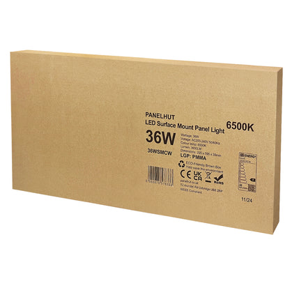 36W LED Panel 300x600 Surface Mount Ceiling Light Cool White - Free delivery on all orders