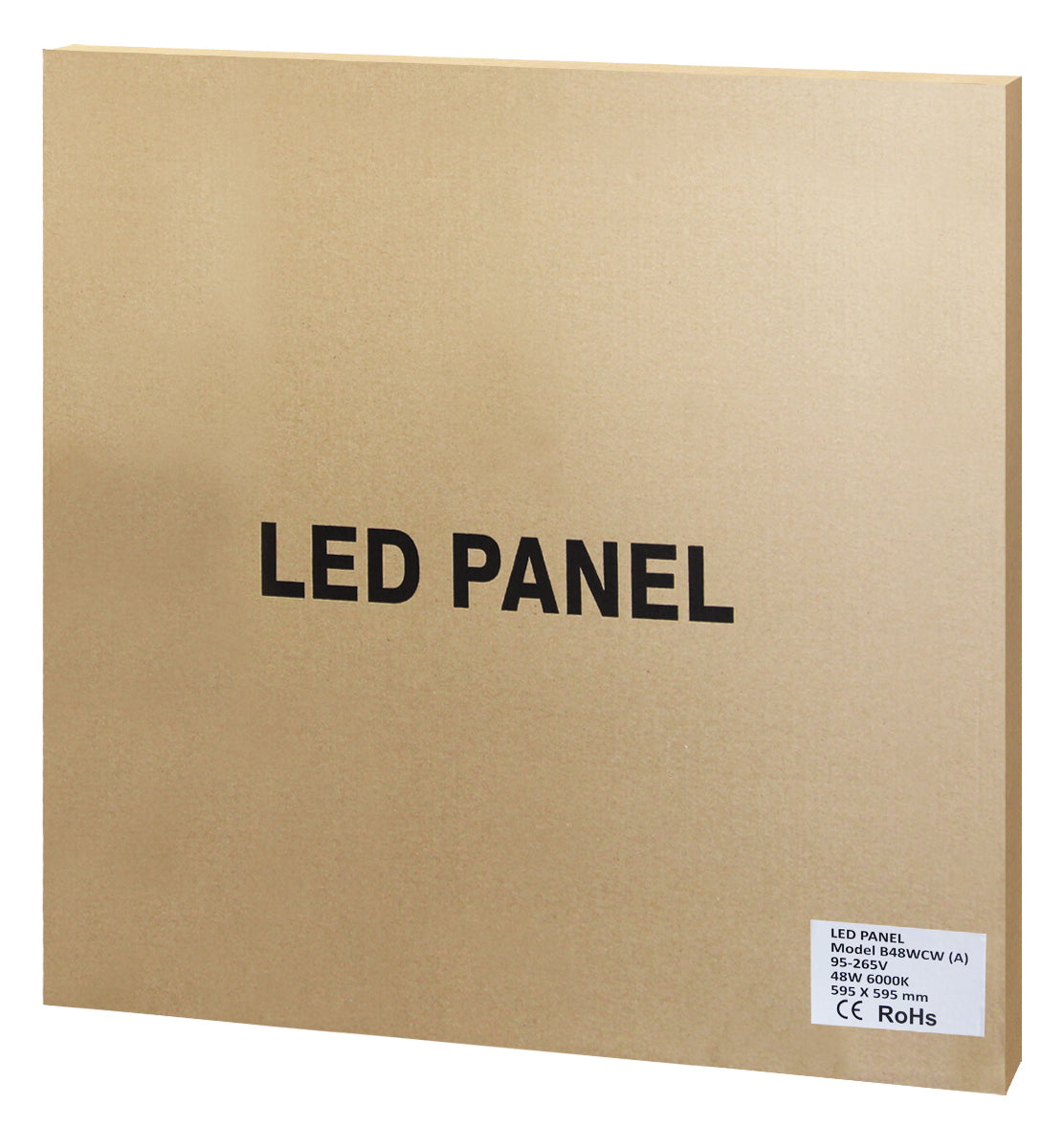 48w 600 x 600 Ceiling Suspended Recessed LED Panel Light 6000K