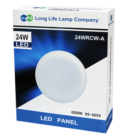 24W Round LED Panel Ceiling Light Spot Flush Mount - Free delivery on all orders