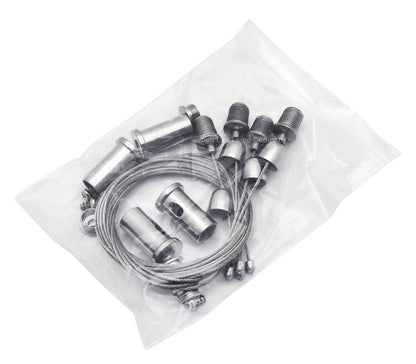 LED Panel Hanging Wires Fittings Kit for Suspended Ceiling Panels