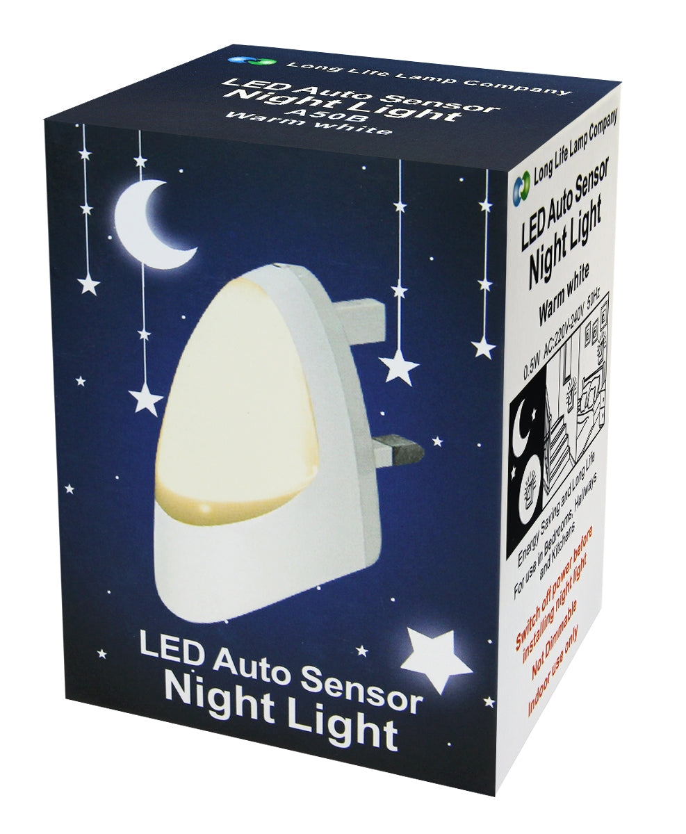 Automatic Plug - in LED Night Light A Rated Warm White - Free delivery on all orders