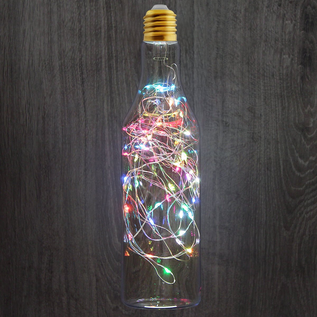 1w Glass LED Bottle RGB Fairy String Decorative Filament Light Bulb E27 Edison Screw - Energy Light Bulbs - Free delivery on all orders