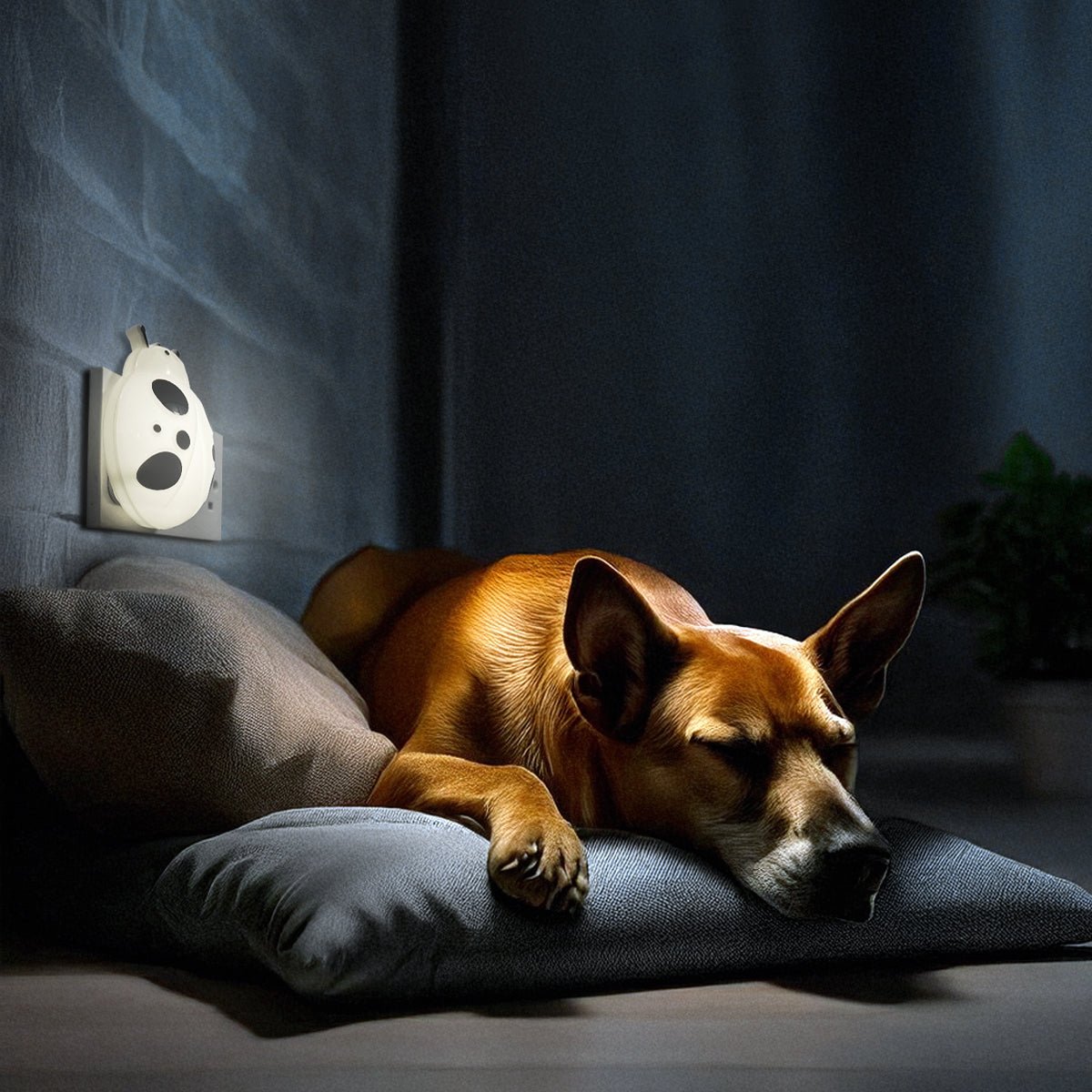 1W LED Night Light with Auto Sensor White Ladybug Plug In Dusk to Dawn - Energy Light Bulbs - Free delivery on all orders
