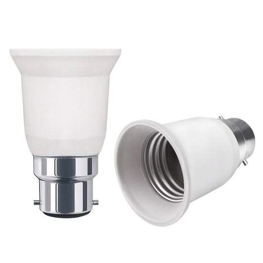 2 x Light Bulb Socket Adaptor Base Converter Extender Holder BC ES SES GU10 E40 - Energy Light Bulbs - Free delivery on all orders