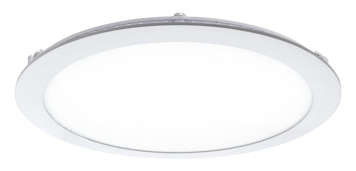 20W LED Back Lit Round Recessed Ceiling Panel Light Cool White 6500k 20WR65K - Energy Light Bulbs - Free delivery on all orders