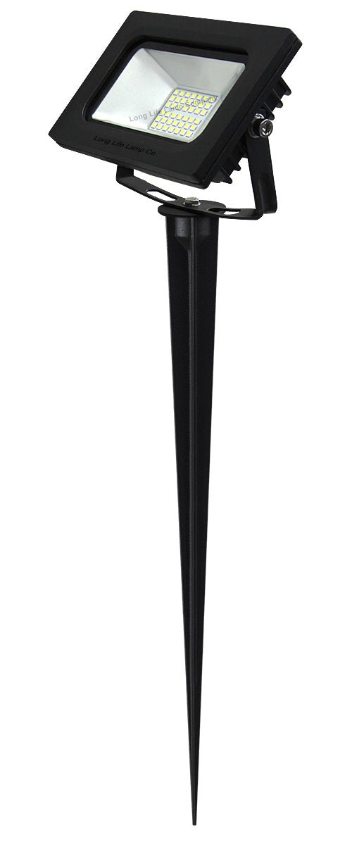 20w LED Ground Mount Flood light Spike Cool White 450mm Long Stake - Energy Light Bulbs - Free delivery on all orders