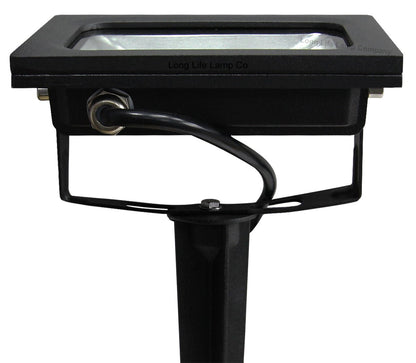 20w LED Ground Mount Flood light Spike Cool White 450mm Long Stake - Energy Light Bulbs - Free delivery on all orders