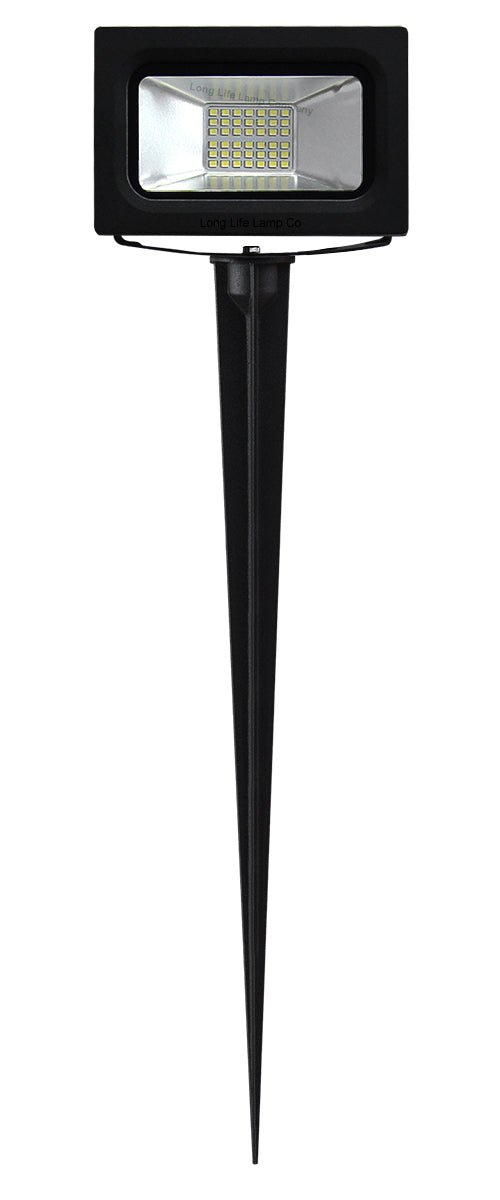 20w LED Ground Mount Flood light Spike Cool White 450mm Long Stake - Energy Light Bulbs - Free delivery on all orders