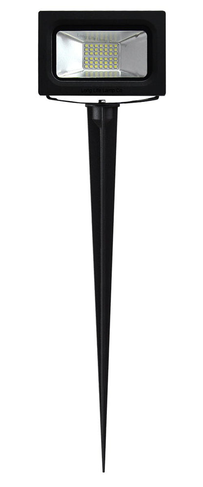 20w LED Ground Mount Flood light Spike Cool White 450mm Long Stake - Energy Light Bulbs - Free delivery on all orders