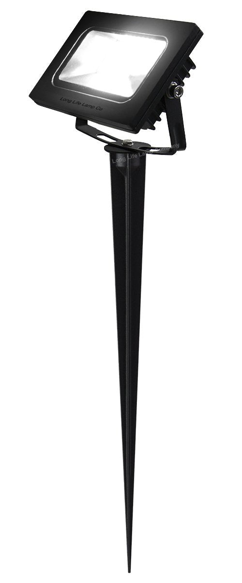 20w LED Ground Mount Flood light Spike Cool White 450mm Long Stake - Energy Light Bulbs - Free delivery on all orders