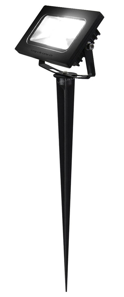 20w LED Ground Mount Flood light Spike Cool White 450mm Long Stake - Energy Light Bulbs - Free delivery on all orders