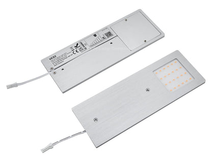 20w LED Under Cabinet Kitchen Lights Slim Rectangular Warm White 3000k Kit Of 4 - Energy Light Bulbs - Free delivery on all orders