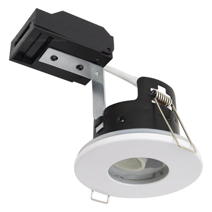 240v White Bathroom Shower Fire Rated Downlight IP65 GU10 - Energy Light Bulbs - Free delivery on all orders