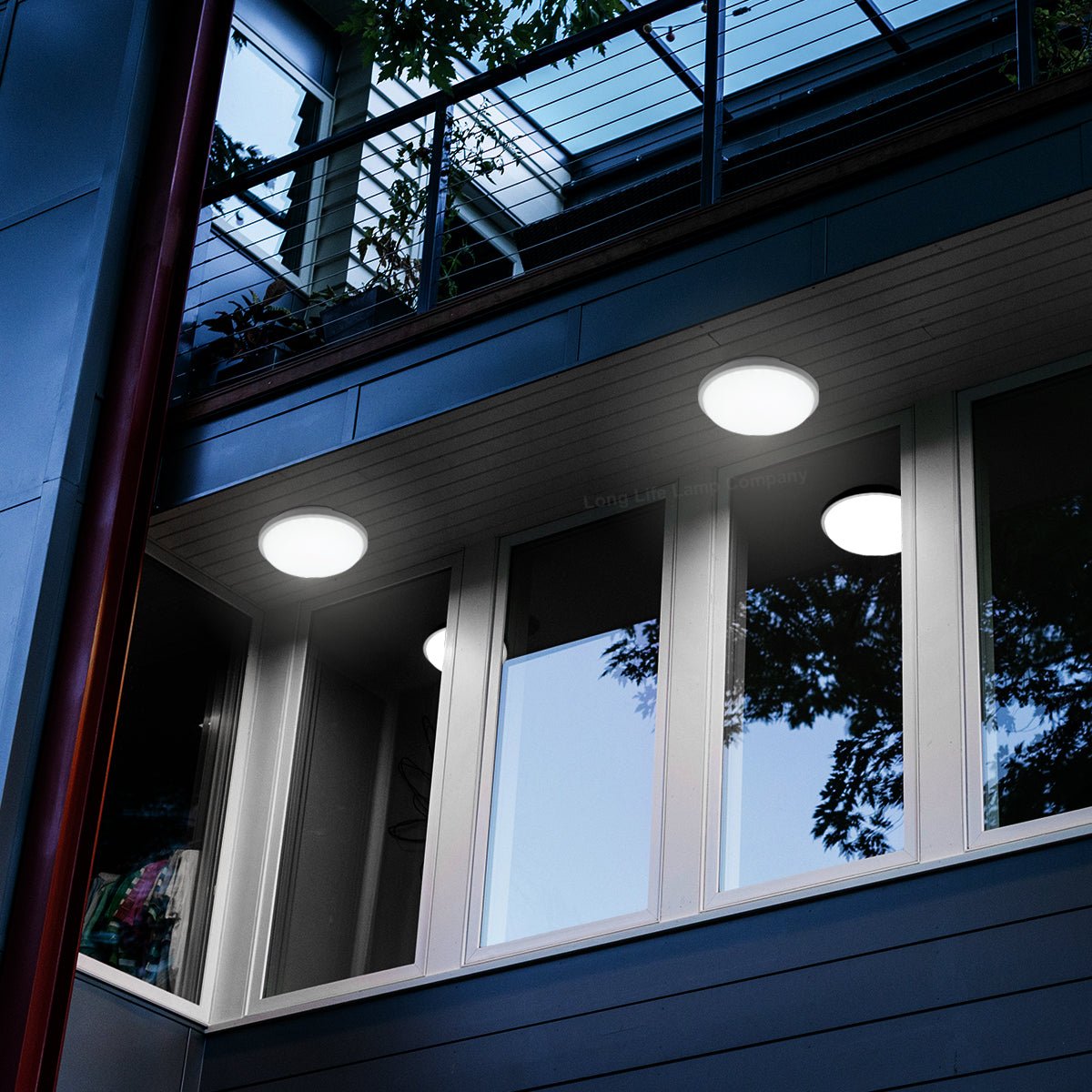 24w LED Bulkhead Round Ceiling Light Cool White - Energy Light Bulbs - Free delivery on all orders