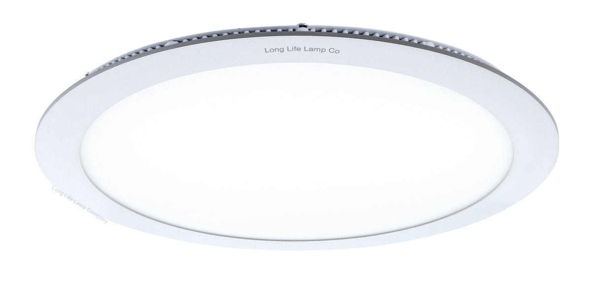 24w LED Round Recessed Ceiling Panel Light Ultra Slim Cool White - Energy Light Bulbs - Free delivery on all orders