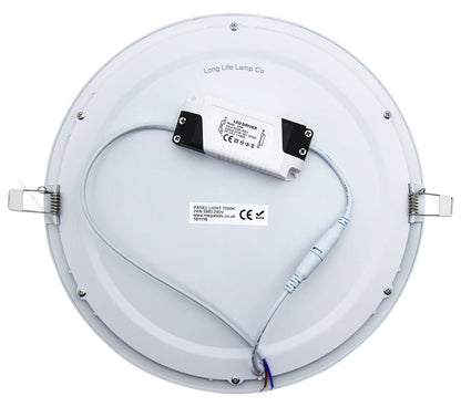 24w LED Round Recessed Ceiling Panel Light Ultra Slim Cool White - Energy Light Bulbs - Free delivery on all orders