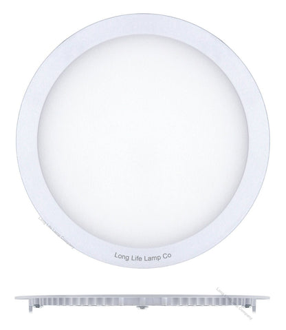 24w LED Round Recessed Ceiling Panel Light Ultra Slim Cool White - Energy Light Bulbs - Free delivery on all orders