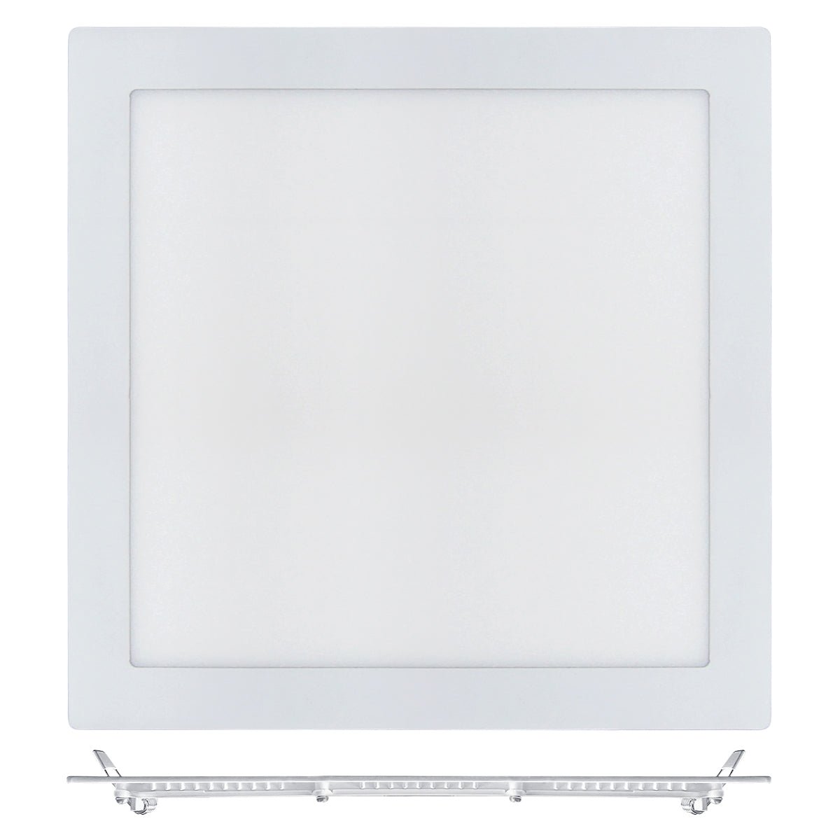 24w LED Square Recessed Ceiling Flat Panel Ultra slim Cool White 300mm x 300mm - Energy Light Bulbs - Free delivery on all orders