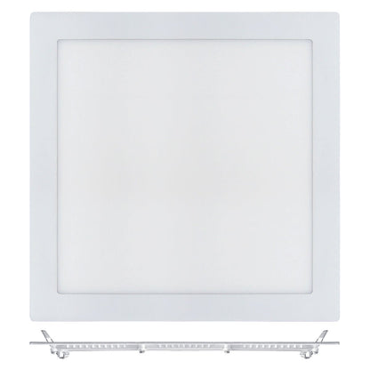 24w LED Square Recessed Ceiling Flat Panel Ultra slim Cool White 300mm x 300mm - Energy Light Bulbs - Free delivery on all orders