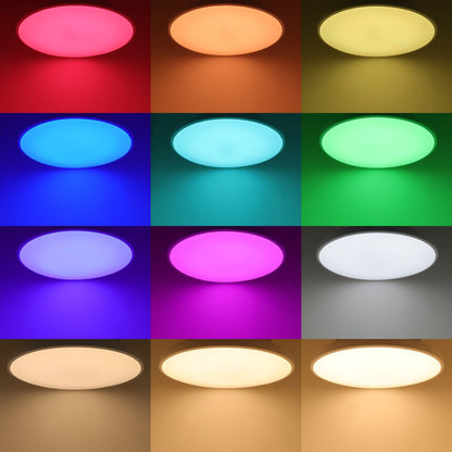 24W LED WiFi Ceiling Light with RGB App Control and Remote Smart Colour Changing - Energy Light Bulbs - Free delivery on all orders