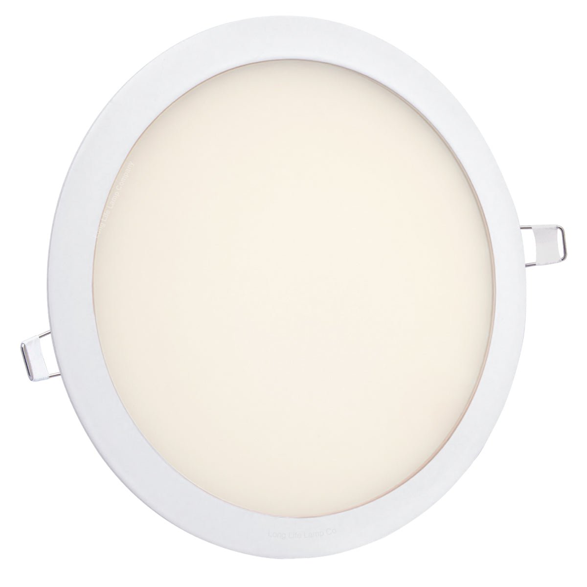 24w Round LED Ceiling Light Recessed Panel Flat Warm White - Energy Light Bulbs - Free delivery on all orders
