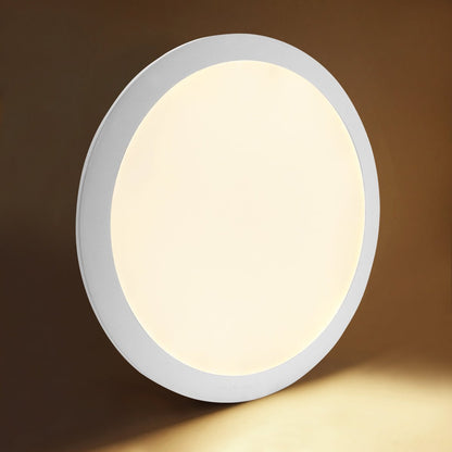 24w Round LED Ceiling Light Recessed Panel Flat Warm White - Energy Light Bulbs - Free delivery on all orders