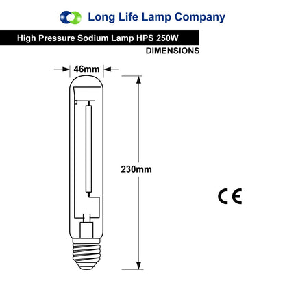 250w High Pressure Sodium SON HPS Lamp or Mercury Ballasts E40 - Free delivery on all orders