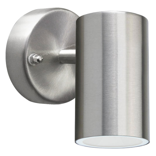 4w Modern Outdoor LED Stainless Steel Single Wall Light Warm White ZLC314