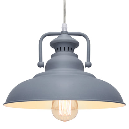 Metal Ceiling Pendant Shade Modern Grey - Free delivery on all orders