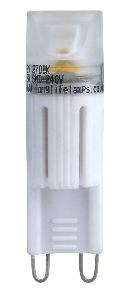 2w G9 LED Bulb Equivalent 25w Light Bulb Warm White 