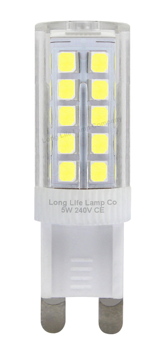 5w G9 LED Bulb Cool White Equivalent 40w High Power Replacement for Halogen Capsule 