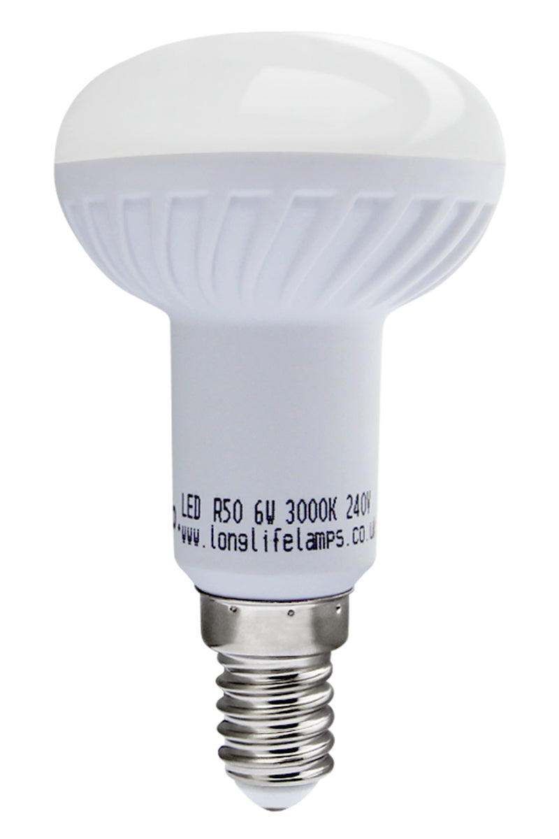 6w R50 LED Reflector Light Bulb Energy Saving Replacement For Halogen