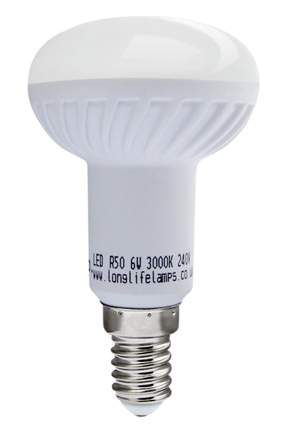 6w R50 LED Reflector Light Bulb Energy Saving Replacement For Halogen