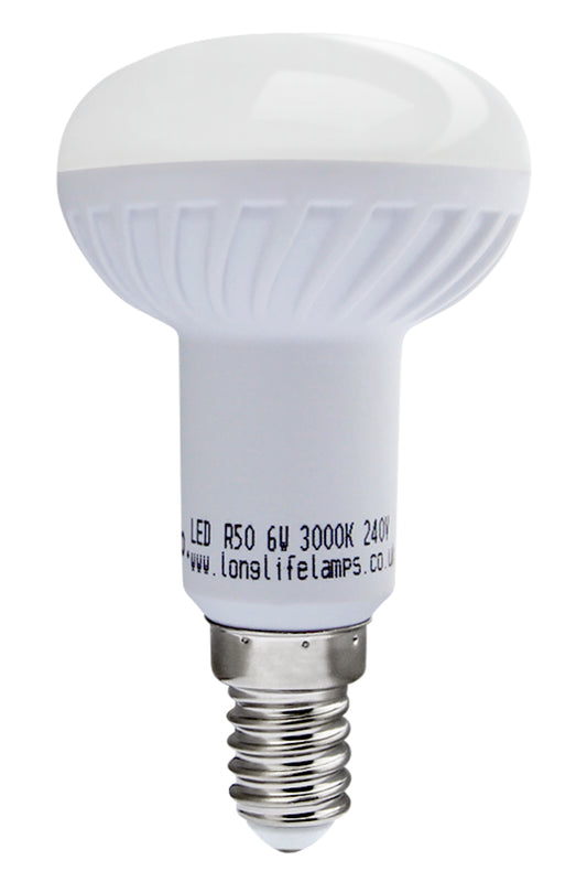 6w R50 LED Reflector Light Bulb Energy Saving Replacement For Halogen