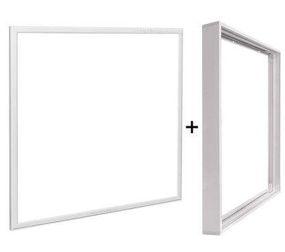48w Surface Mount LED Panel 600 x 600 White Body 6500K - Free delivery on all orders