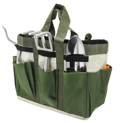 Heavy Duty Garden Tool Bag Organizer 8 Pocket Storage - Free delivery on all orders