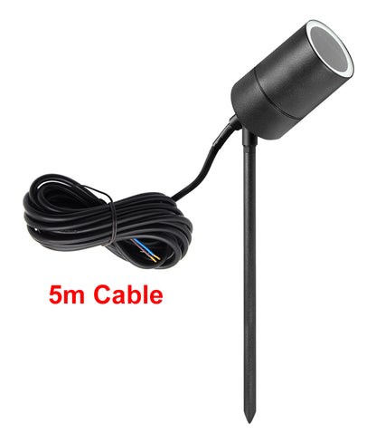 Outdoor Garden Black Stainless Steel 12v MR16 Low Voltage Spike Light ZLC328B - Free delivery on all orders