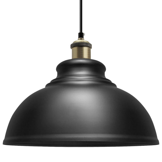 Vintage Industrial Black Metal Ceiling Pendant Light M0138