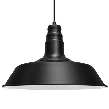 Retro Vintage Ceiling Black Pendant Light Metal M0139