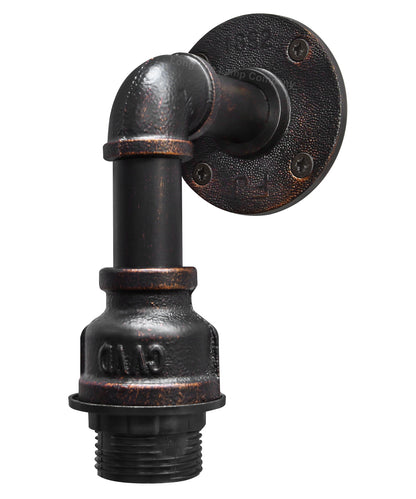 Retro Industrial Water Pipe Vintage Wall Light