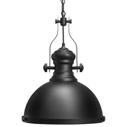 Industrial Black Ceiling Pendant Light with 9W LED - Free delivery on all orders