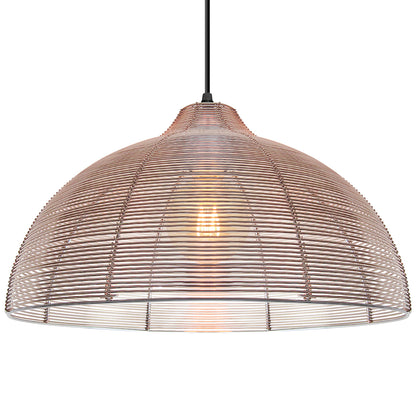 Modern Copper Cage Ceiling Pendant Light M0182
