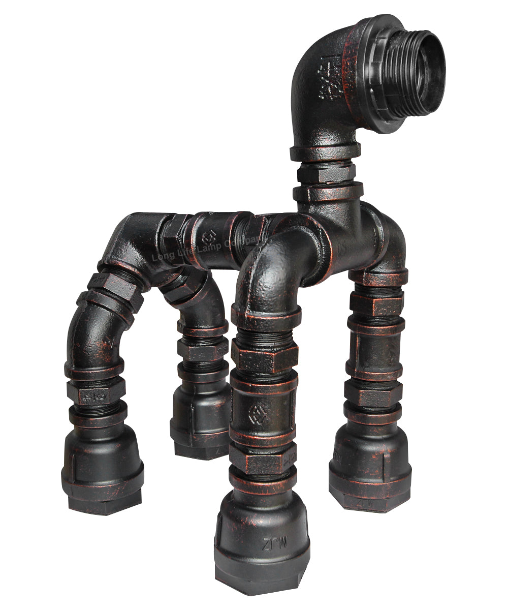 Steampunk Dog Robot Table Lamp E27 G95 LED Included - Free delivery on all orders