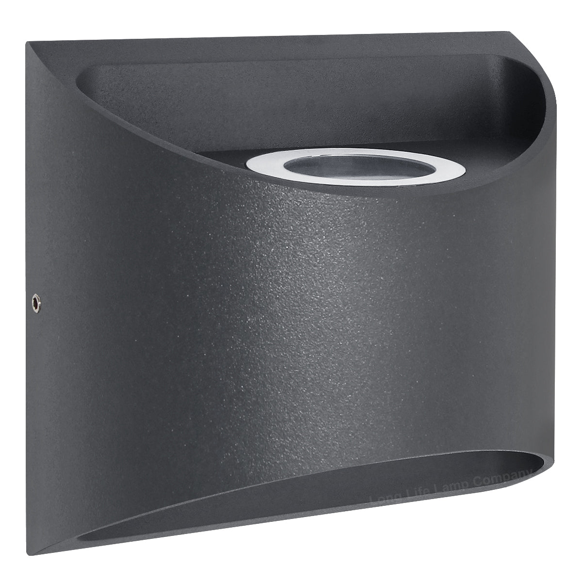 Modern LED Outdoor Wall Light Black Cool White