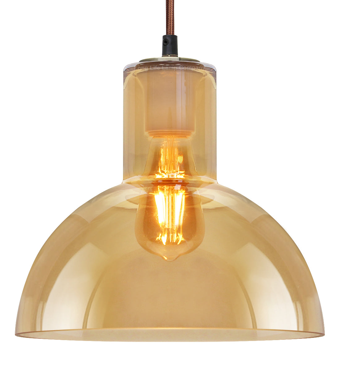 Modern Vintage Ceiling Gold Glass Pendant Lamp M0223