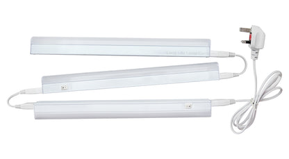 15W T5 Under Cabinet LED Light 6000K Cool White Linkable 3 Pack - Free delivery on all orders