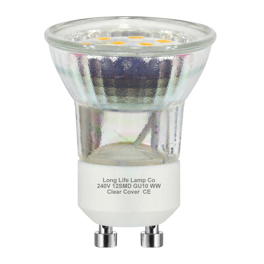 Mini GU10 LED Light Bulb 3W SMD Warm White 3000K Replacement For Small Mini Halogen GU10 35mm Very Bright