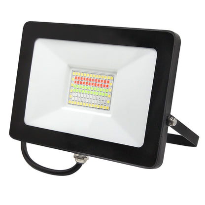 30w IP66 LED RGB Floodlight Outdoor Colour Changing Remote Control - Free delivery on all orders