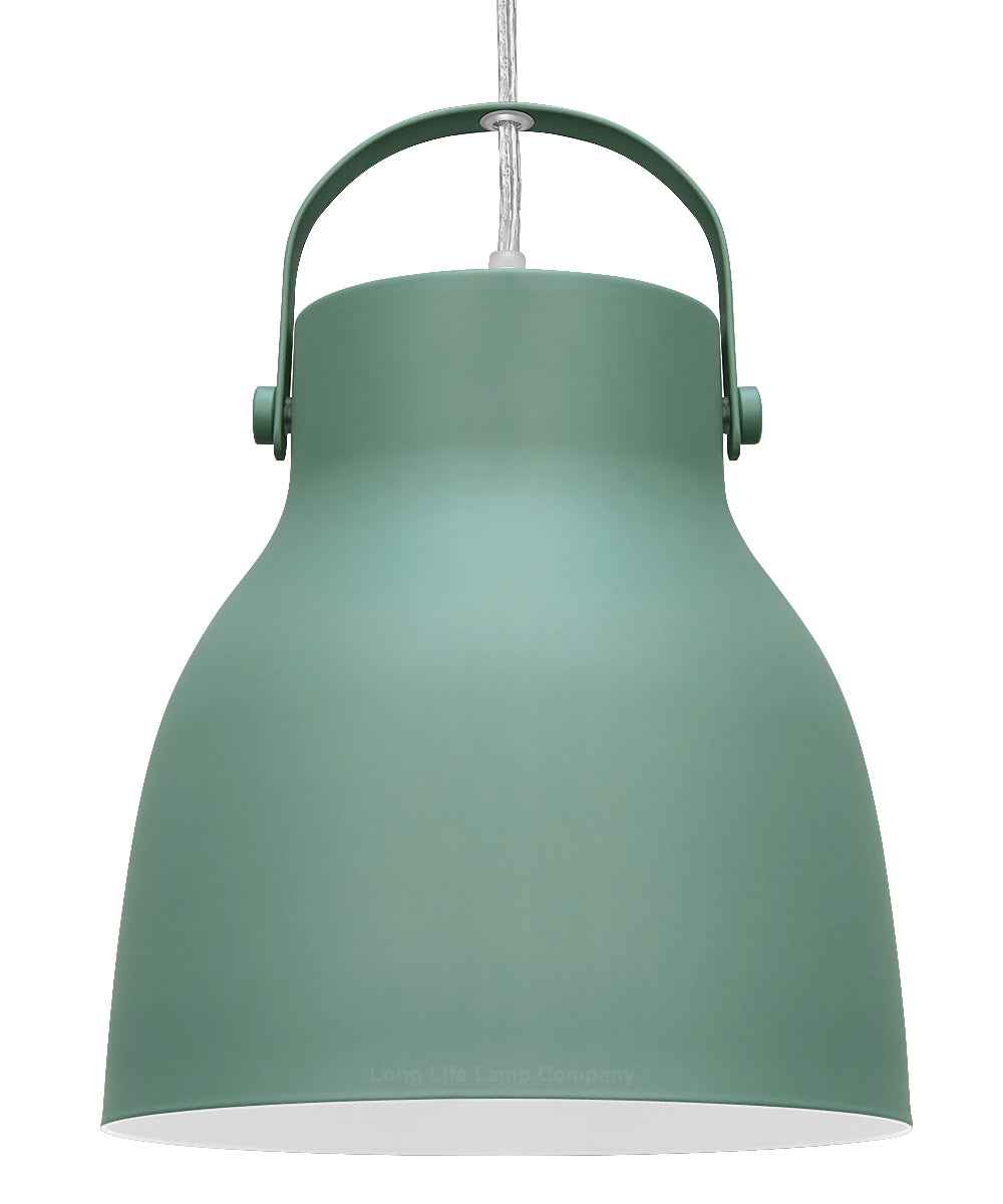 Modern Ceiling Pendant Light Green Shade M0150